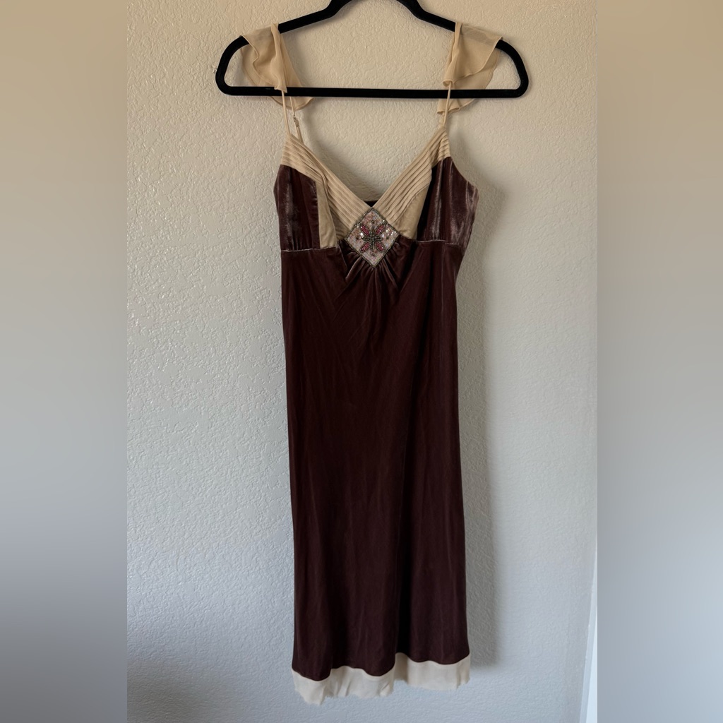 Bcbgmaxazria Chocolates And Cream Dress